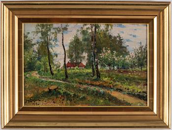 Johan Ericson, oil on canvas, signed and dated 1919.