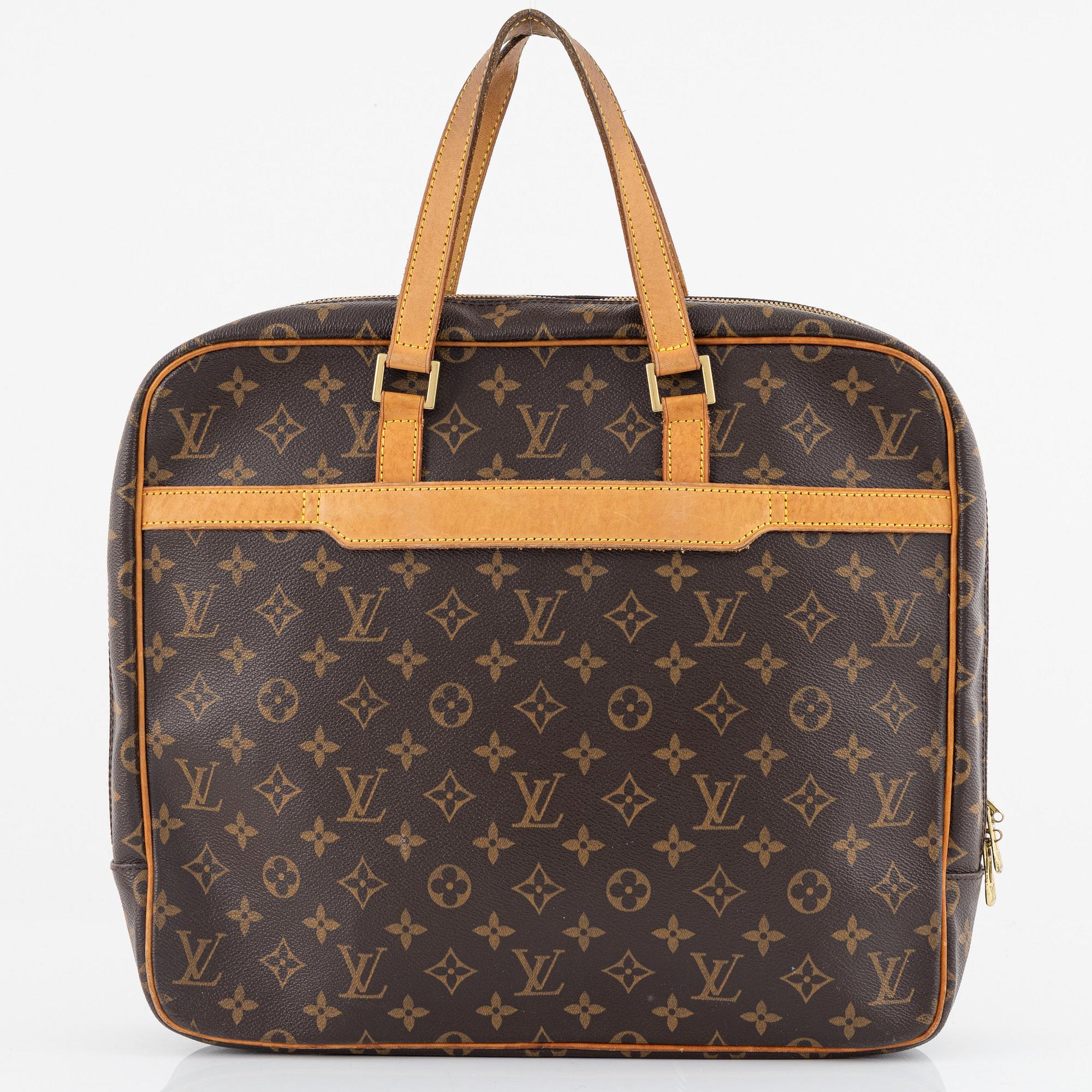 Louis Vuitton, laptop bag/portfolio, "Porto Pegasu", 2004.