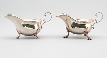 SÅSSNIPOR, 2 st, pläter, Walker & Hall, Sheffield, 1900-talets första hälft.