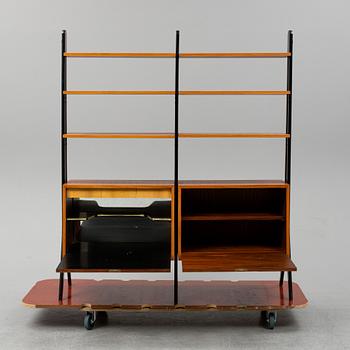 A 1950s-60s bookshelf.