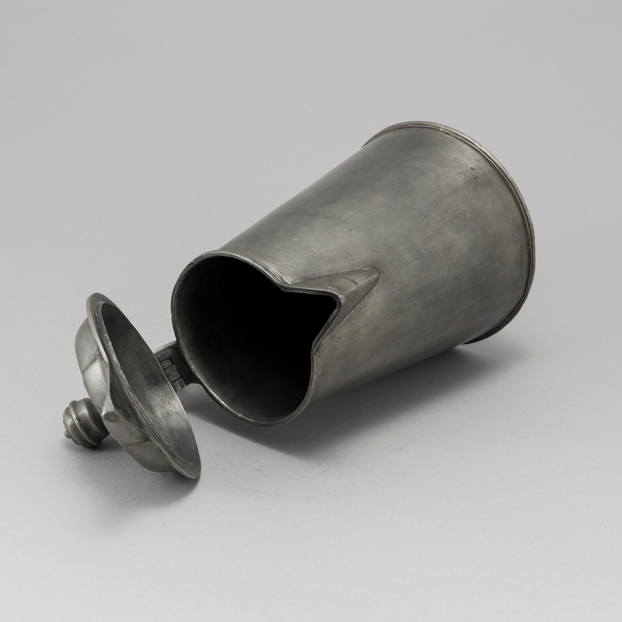 STOP, tenn, otydliga stämplar, 1800-tal.