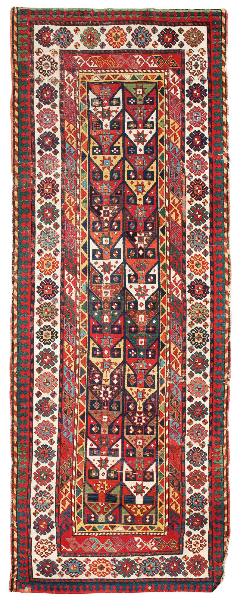 ANTIQUE TALISCH area, probably. 271,5 x 104 cm.