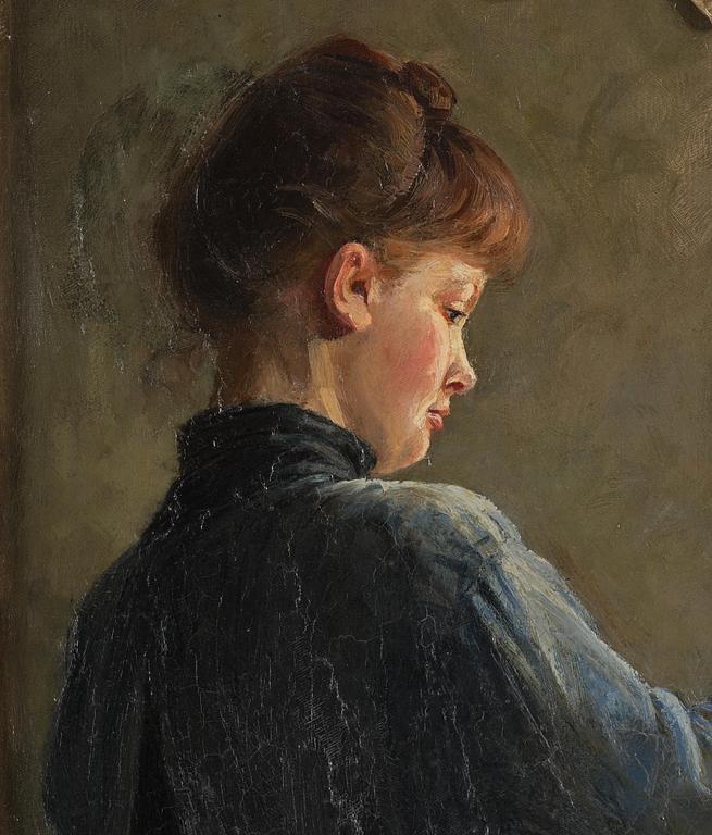 Hilma af Klint, Studio interior.