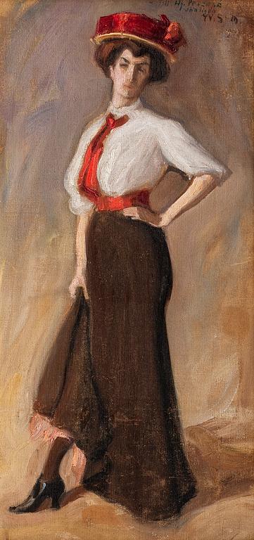 Wilho Sjöström, WOMAN POSING.