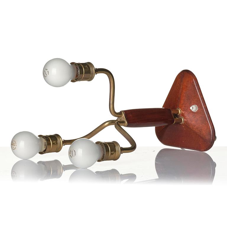 Carl-Axel Acking, a table lamp model "2687", Bröderna Malmströms Metallvarufabrik, Malmö, 1940s.
