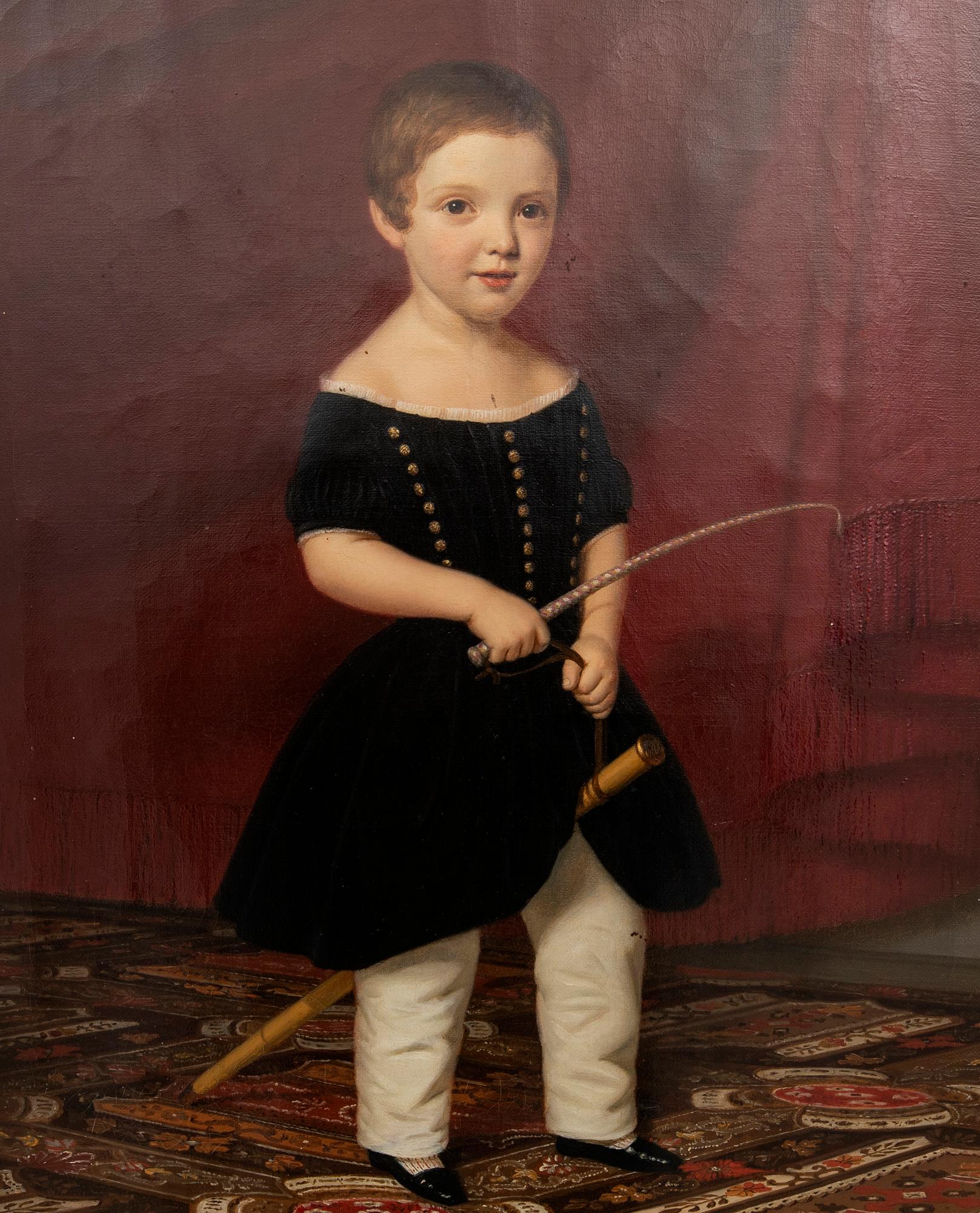 Okänd konstnär 1800-tal , "Charles vid 5 år".