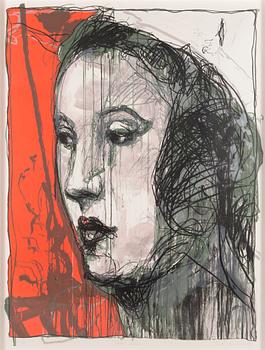 Kuutti Lavonen, lithograph, signed and dated 2008, numbered 31/50.