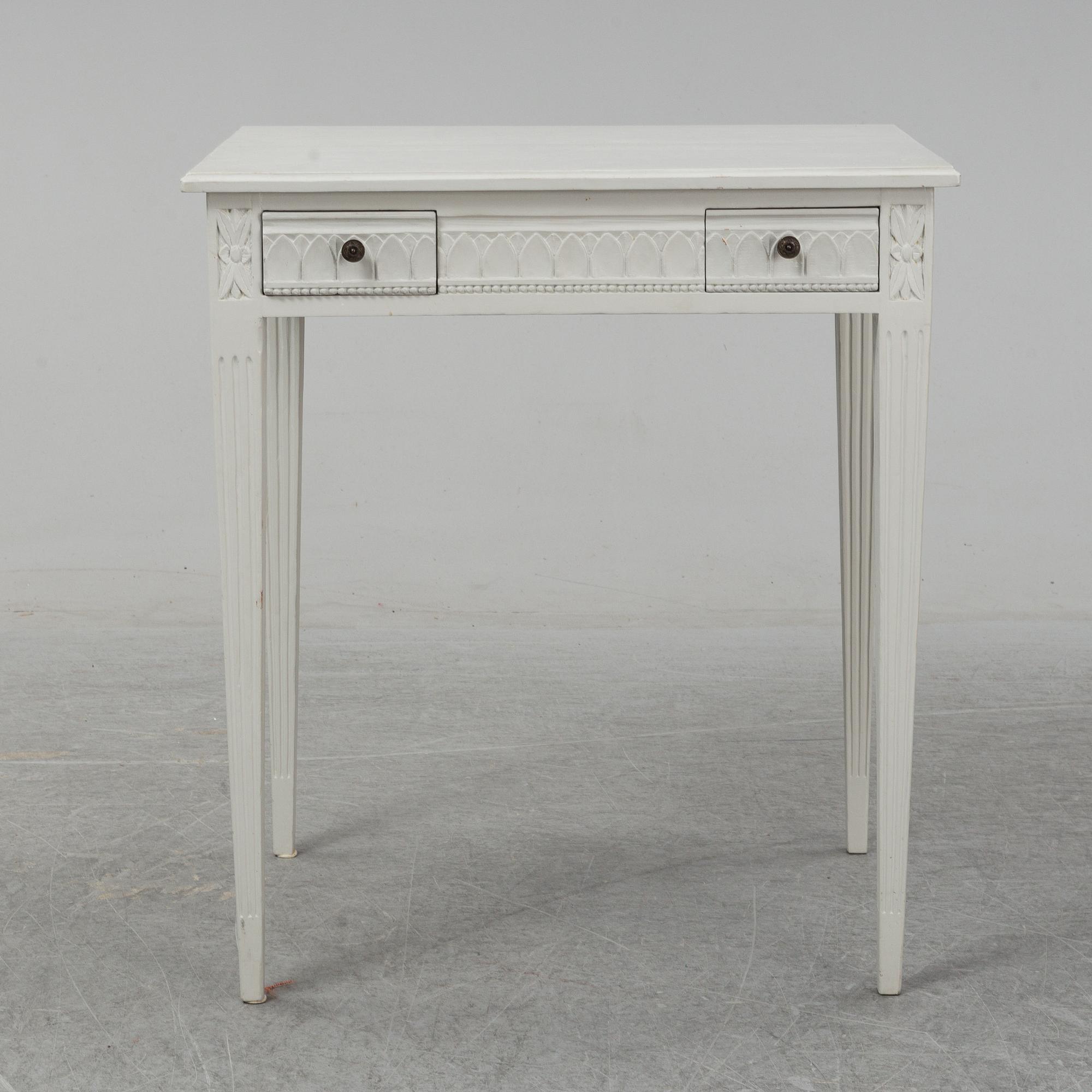 BORD, sengustaviansk stil, sent 1800-tal.