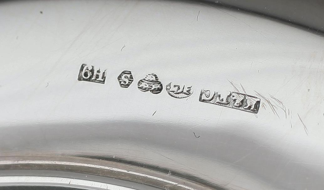 LJUSSTAKAR, 1 par, silver, Göteborg 1958.