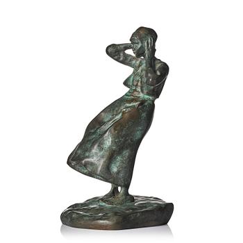612. Ruth Milles, "Flicka i blåst".
