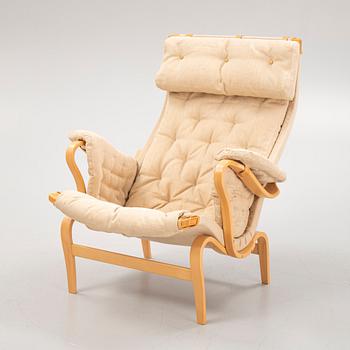 Bruno Mathsson, a 'Pernilla' armchair, Dux, late 20th Century.