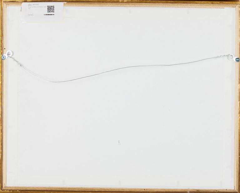 EINARI JUNTTILA, vesiväri, signeerattu ja päivätty -63.