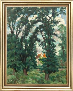 Fritz Kärfve, oil on canvas signed.