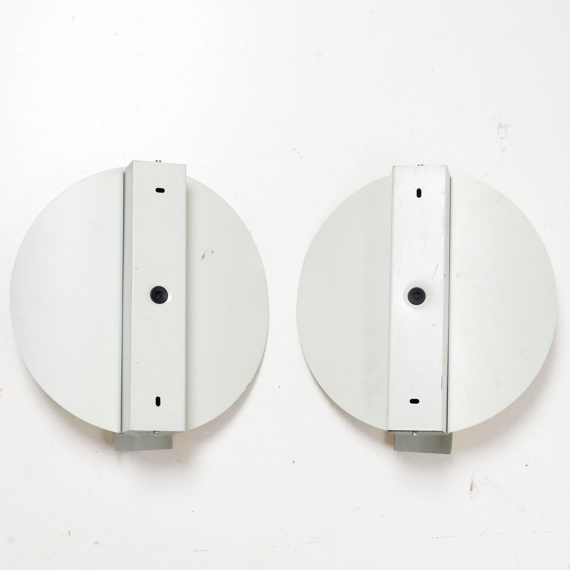 Aneta, wall lamps, a pair, second half of the 20th century.