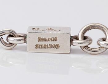 ARMBAND, sterlingssilver, Wiwen Nilsson, Lund 1958.