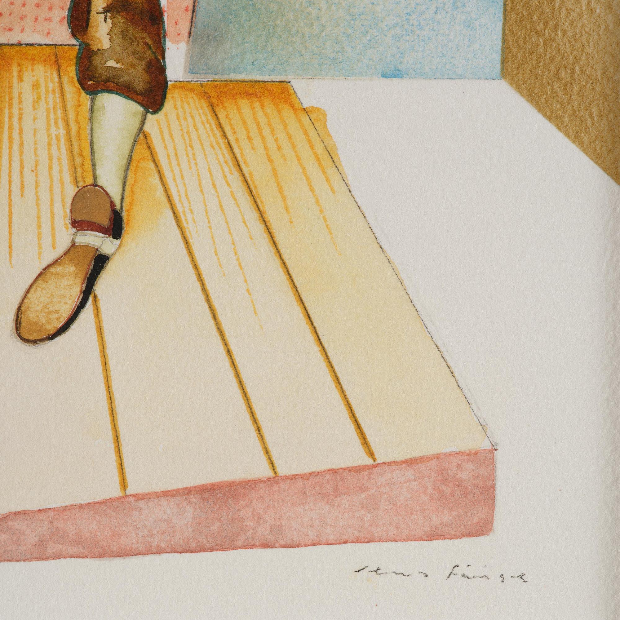 Jens Fänge, "Bob Dylan" (version av Nobeldiplom 2016).