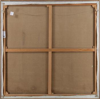 LG LUNDBERG, olja och blandteknik på duk. Signerad och daterad 1970 a tergo.