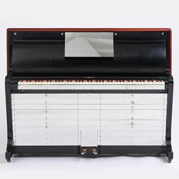 Poul Henningsen, a "PH Upright Piano", executed by Andreas Christensen, Denmark, 1940s.
