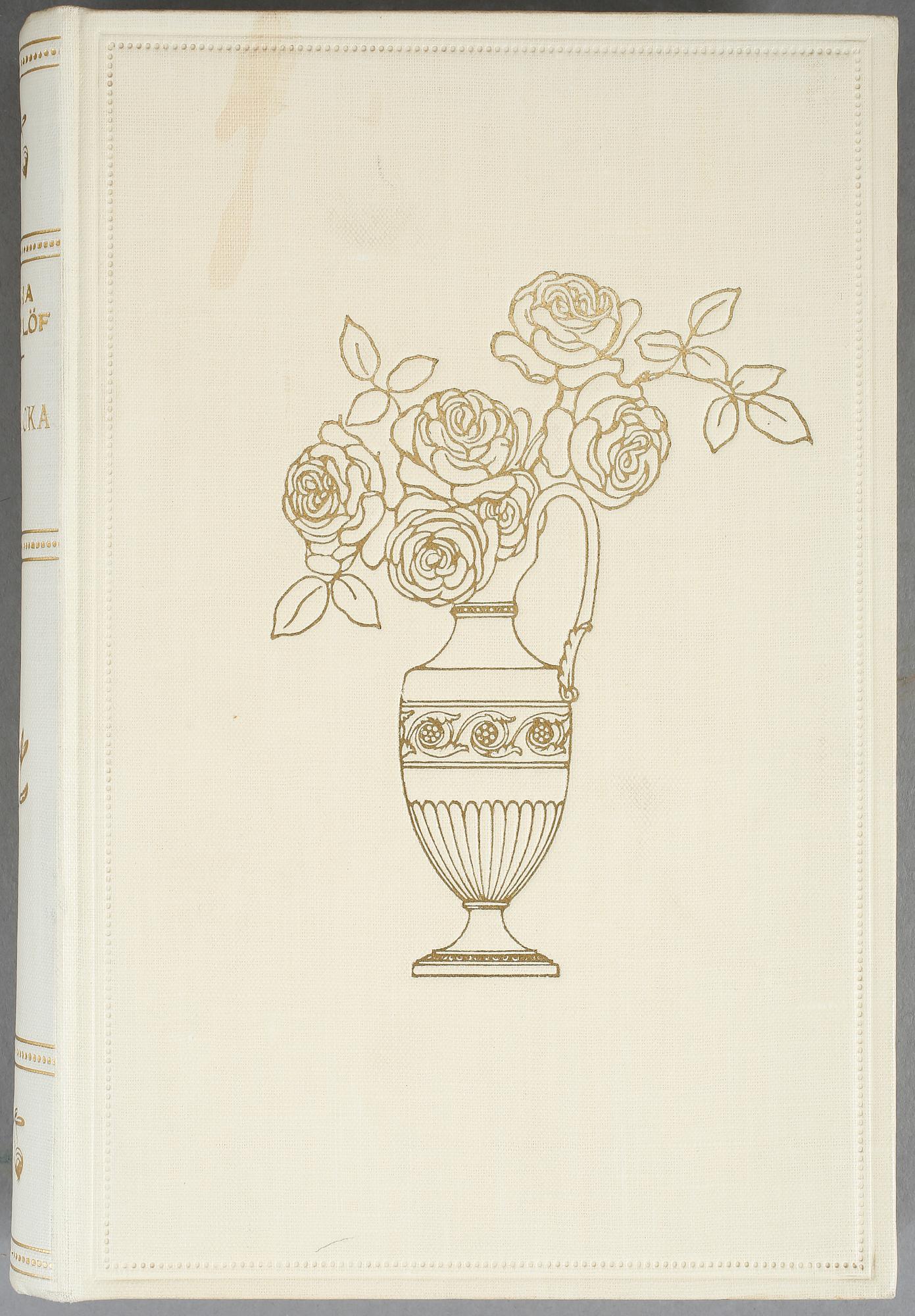 SELMA LAGERLÖF, 7 vol, bla Mårbacka med författarinnans dedikation i original, Stockholm 1922.