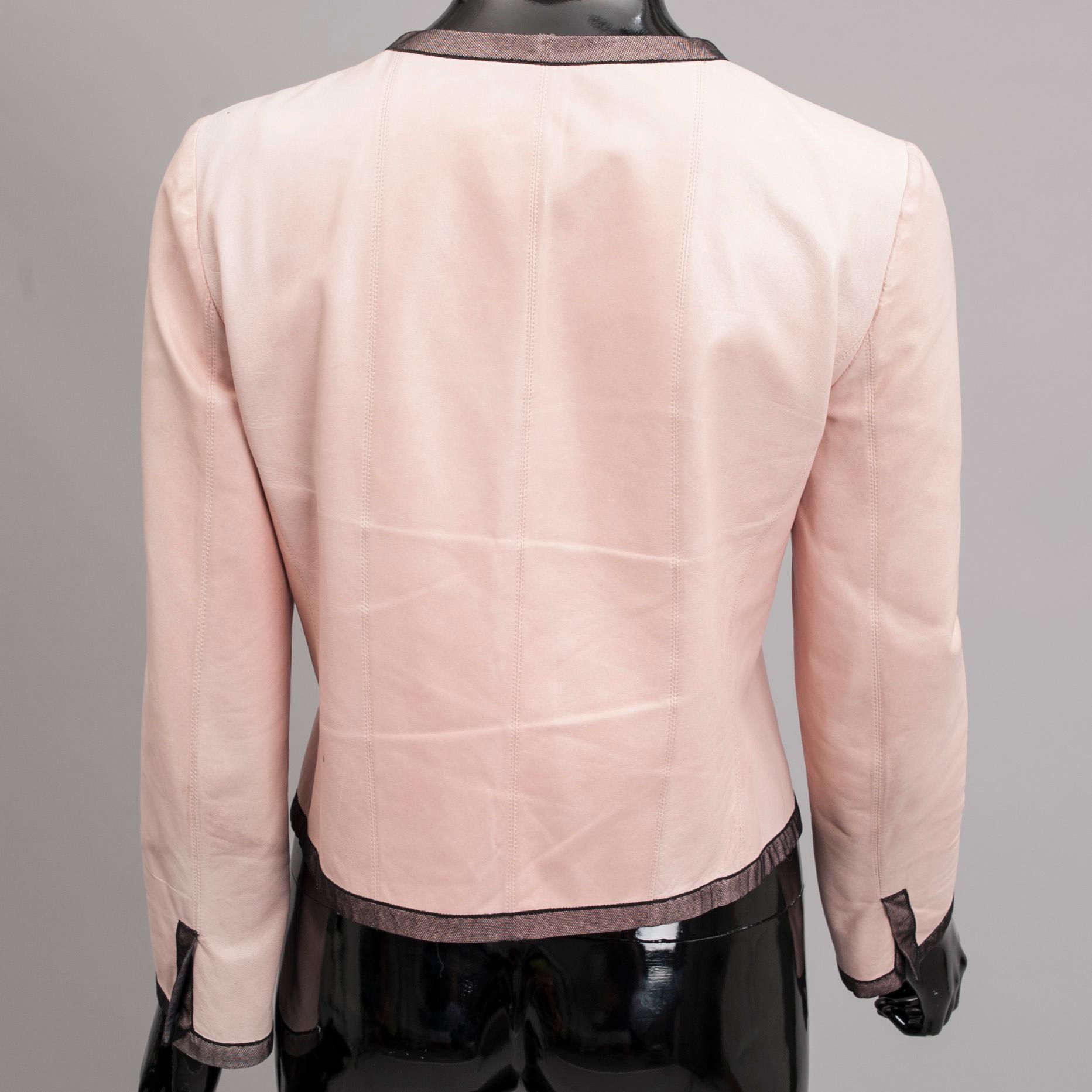 LÄDERJACKA, Chanel.