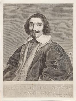 PORTRÄTTGRAVYRER, 8 st, 1600-talets andra hälft.