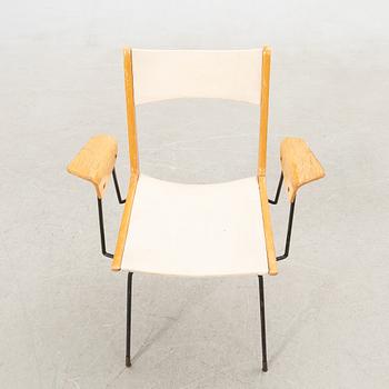 Carlo de Carli, armchair, "Boomerang", Italy, 1950s.