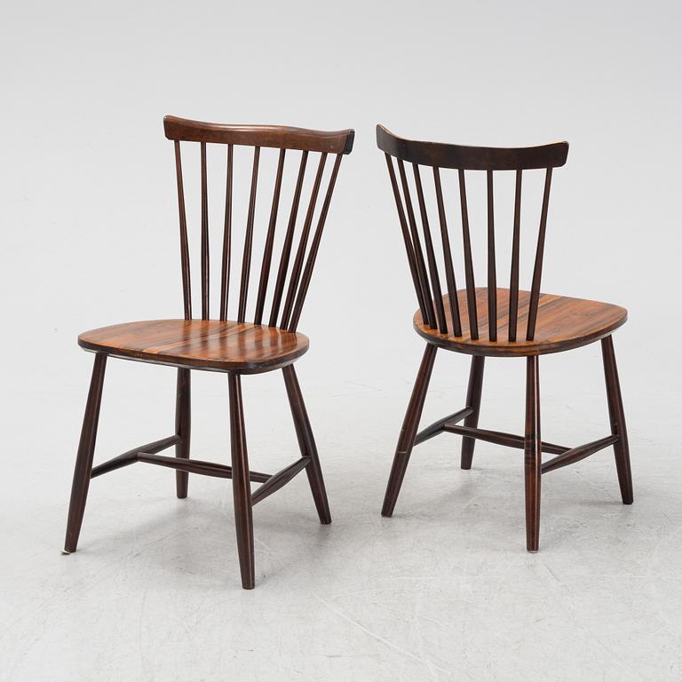 Stolar, 4 st, Nesto, 
Nässjö Stolfabrik AB, 1950/60-tal.