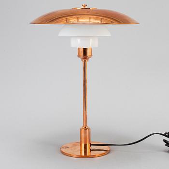 POUL HENNINGSEN, a '31/2-21/2' copper table lamp, Louis Poulsen Denmark.