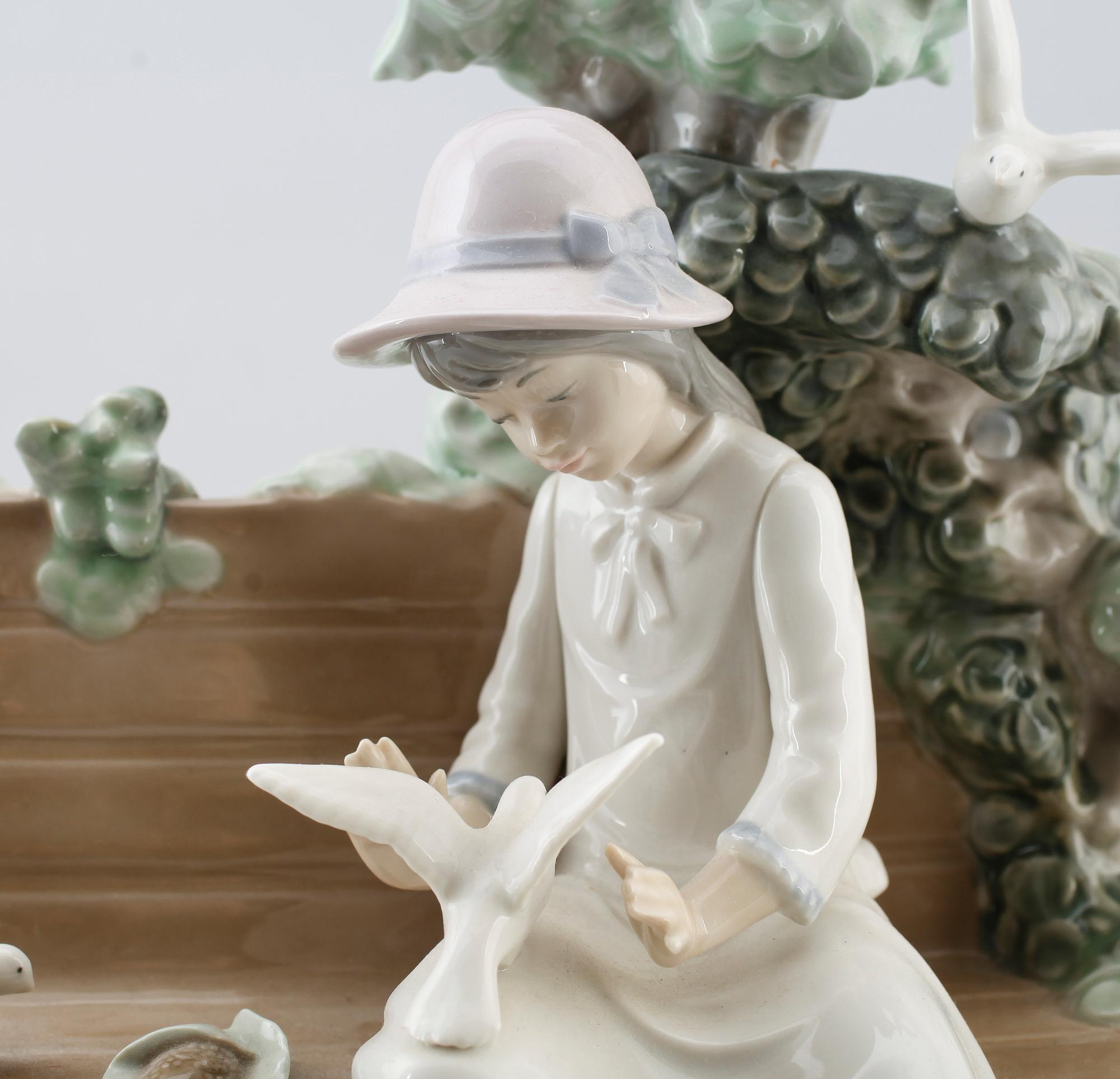 FIGUR, porslin, Nao, Lladro, Spanien 1983.