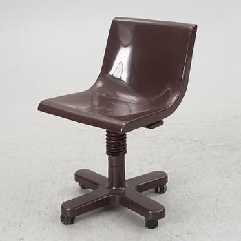 Ettore Sottsass, desk chair, "Synthesis", Olivetti, Italy, 1970s.