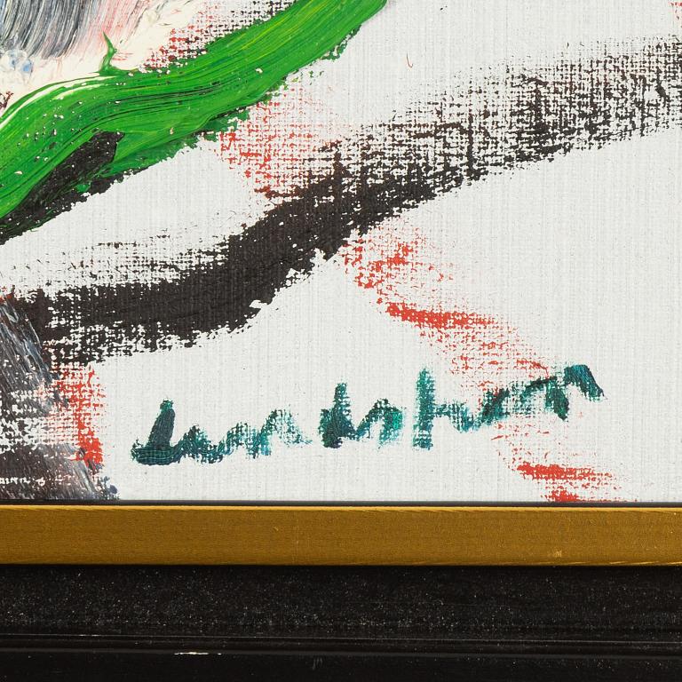 Bengt Lindström, oil on canvas, signed Lindström.