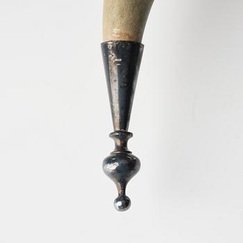 Dryckeshorn, ett par, omkring 1900.