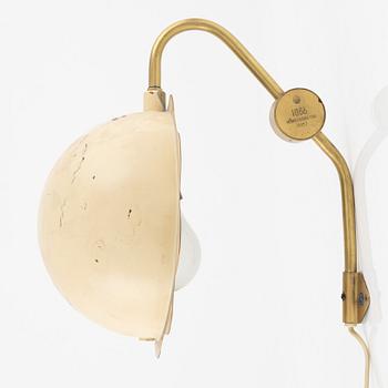 Vägglampa, Swedish Modern, EHAB (Edward Hagman AB), Norrköping, 1940-50-tal.