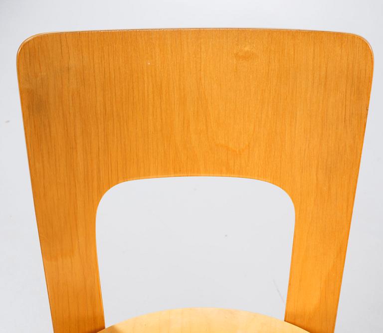 ALVAR AALTO, stolar, 2 st, modell 66, Artek, 1900-talets andra hälft.