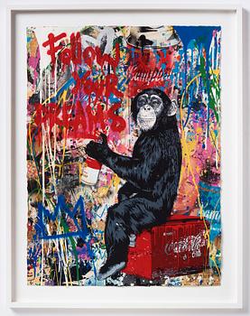 Mr Brainwash (Thierry Guetta), "Follow your Dreams".