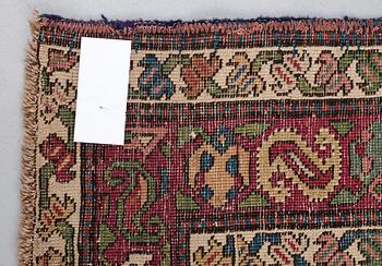 ANTIQUE KARABAGH RUNNER. 610,5 x 104 cm.