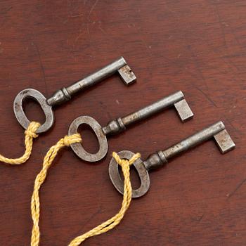 Rullklaffssekretär, Empire, 1800-talets första hälft.