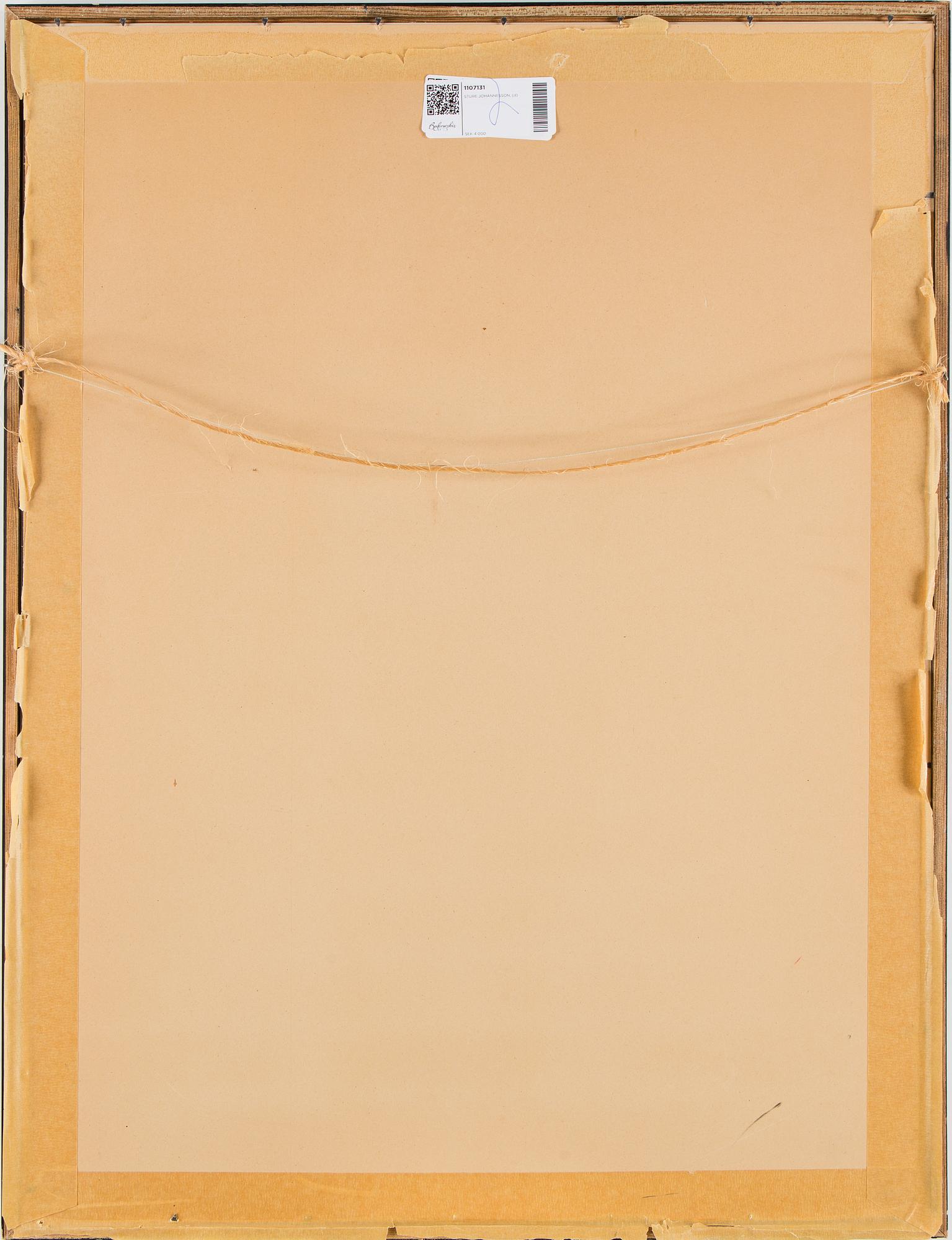 STURE JOHANNESSON, exhibition poster, offset,  1969.