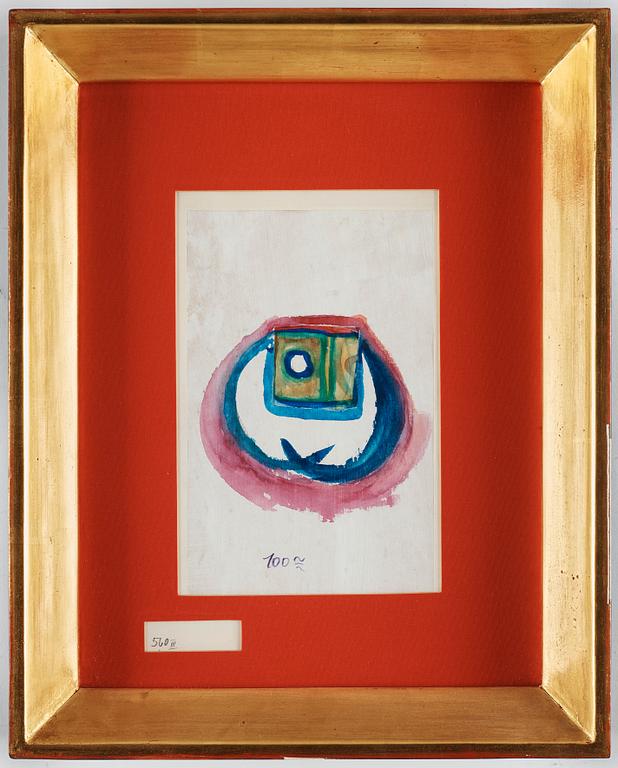Friedensreich Hundertwasser, Composition for "La Lune en rodage I".
