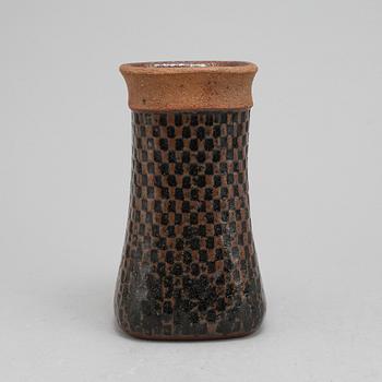 Stig Lindberg, a stoneware vase, Gustavsberg Studio, signed.