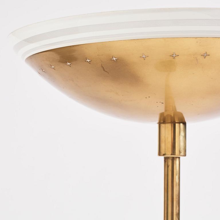 Harald Notini, golvlampa, modell "15250", Arvid Böhlmarks Lampfabrik, Stockholm 1940-tal.
