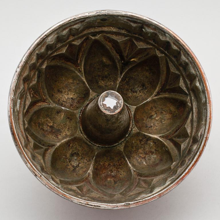 ALADÅBFORM, koppar, 1800-tal.
