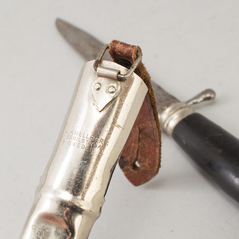 A COLLECTION OF SIX KNIVES, different models. 19th/20th century.