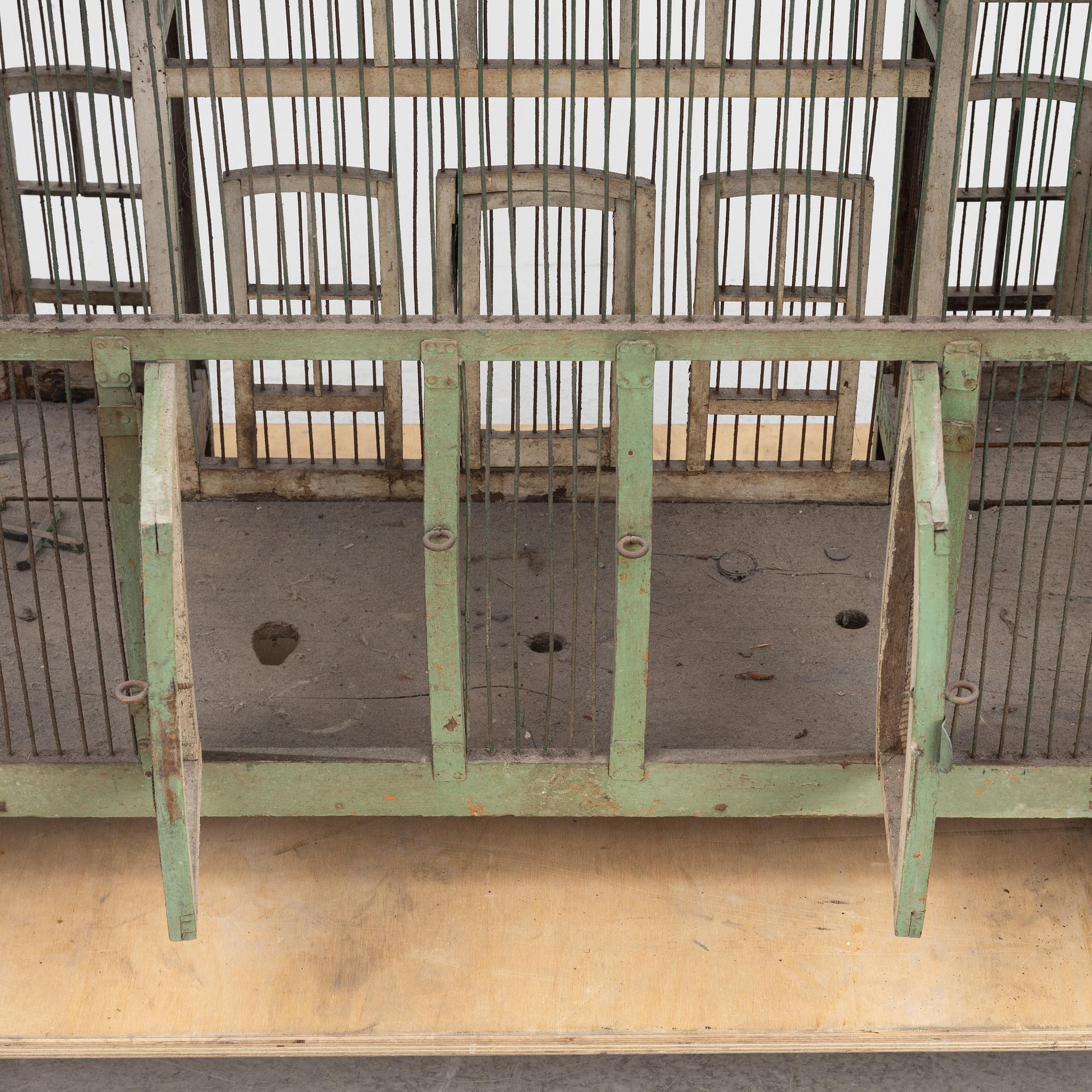 Fågelbur, 1900-tal.