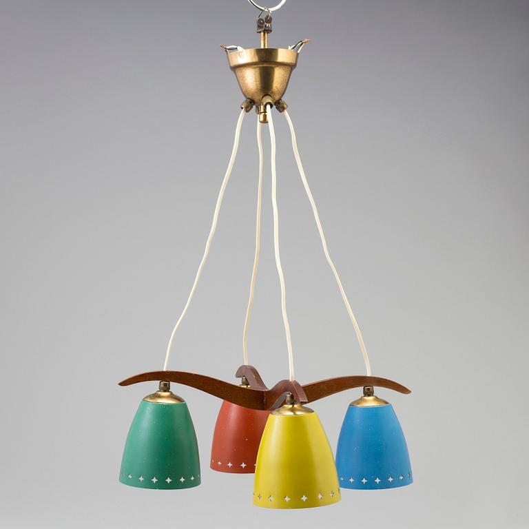 A 1950's ceiling light.