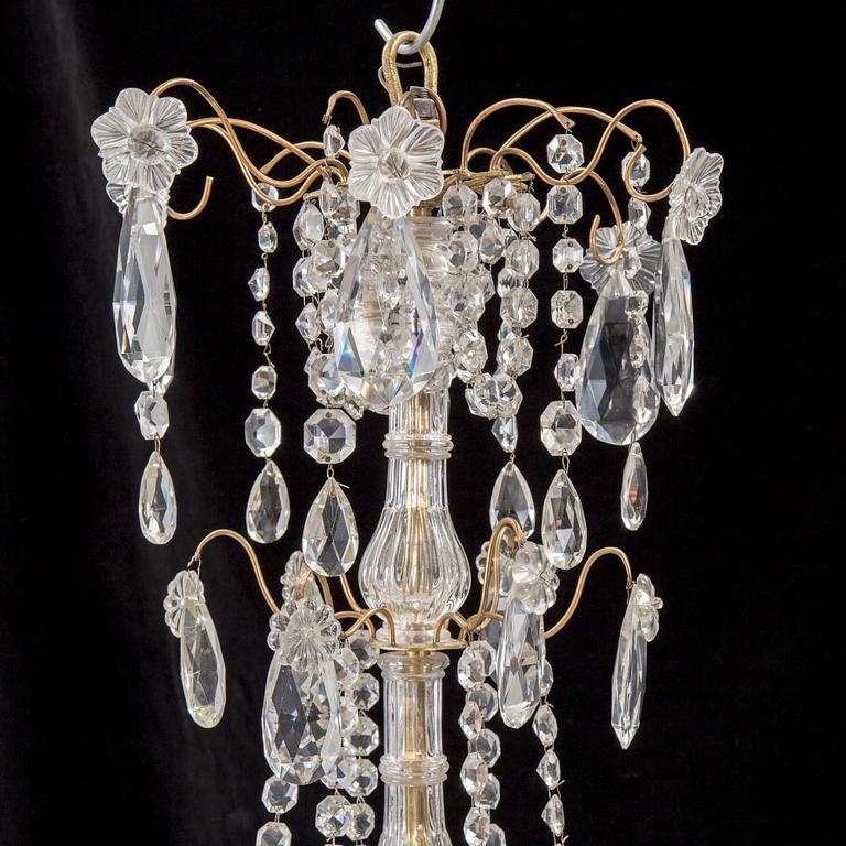 A late 19th century chandelier.