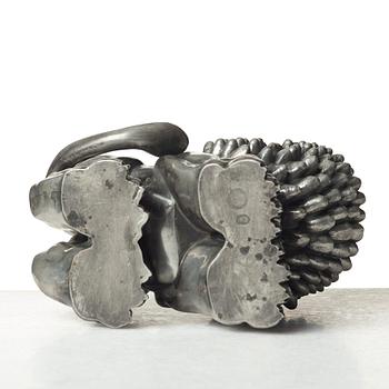 Anna Petrus, a pewter sculpture of a lion, Svenskt Tenn, Stockholm 1960.