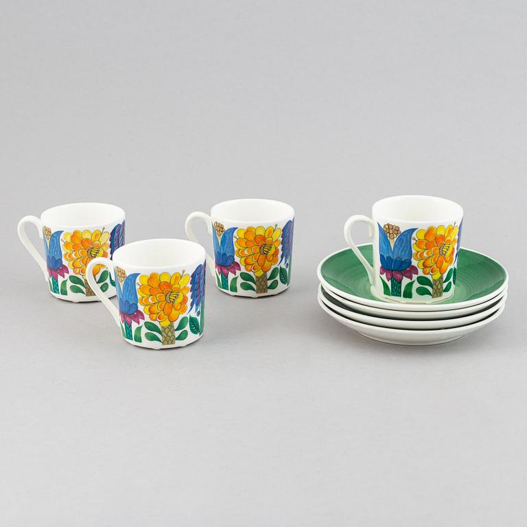 Stig Lindberg, 4 pieces, "Tahiti", Gustavsberg.