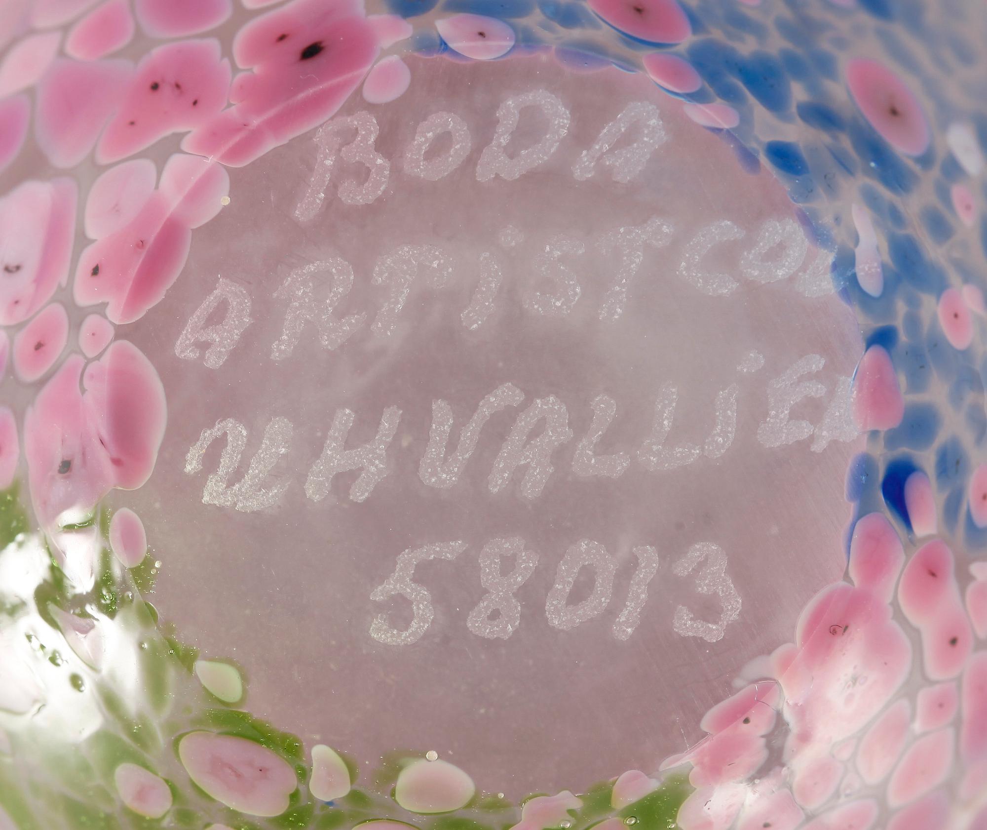 MINIATYRER, 4 st, glas, Ulrica Hydman-Vallien, samt Bertil Vallien, Boda, sign o numr.