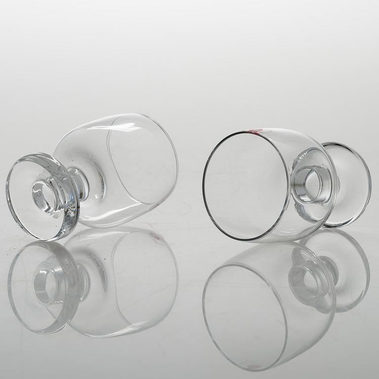 TIMO SARPANEVA, Set of 12 drinking glasses 'Jurmo' 2133 for Iittala.